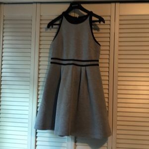 Heather grey mini dress